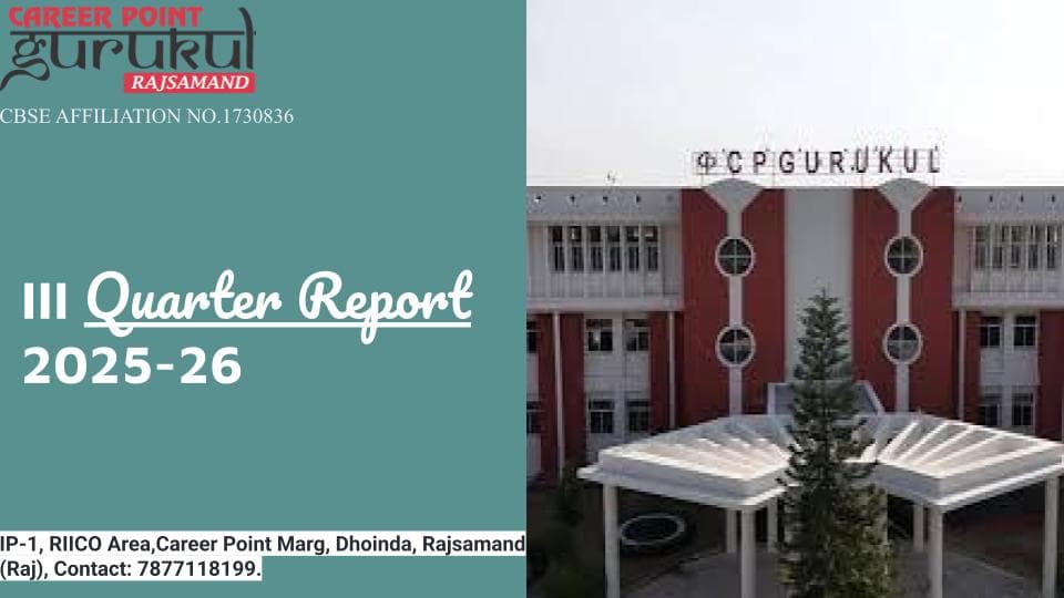 III Quarter Report 2025 26