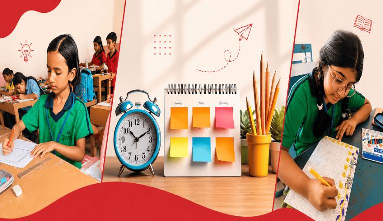 Timetable Beautification Activity at Career Point Gurukul Rajsamand: Creativity Meets Organized Learning