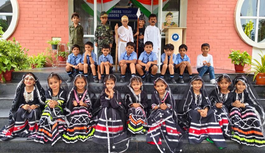 Celebrating 80 Years of Freedom: Independence Day at Career Point Gurukul Rajsamand