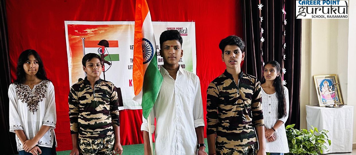 Kargil Vijay Diwas: A Heartfelt Tribute by Career Point Gurukul, Rajsamand