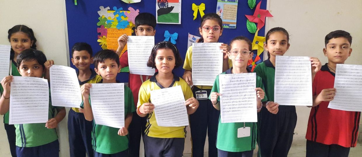 Career Point Gurukul Rajsamand English Handwriting Competition