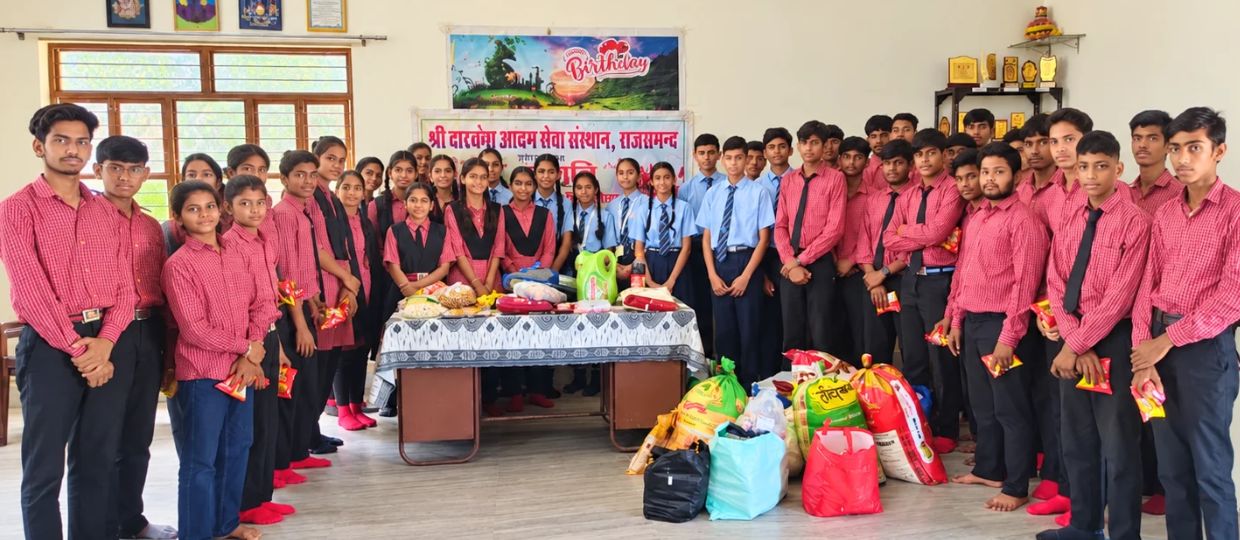 Joy of Giving at Career Point Gurukul Rajsamand Celebrating Kindness and Compassion